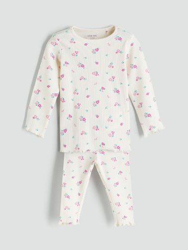 ست پیژامه نوزاد دختر ال سی وایکیکی اورجینال |  LCW baby