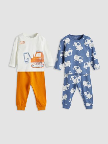 ست پیژامه نوزاد پسر ال سی وایکیکی اورجینال |  LCW baby