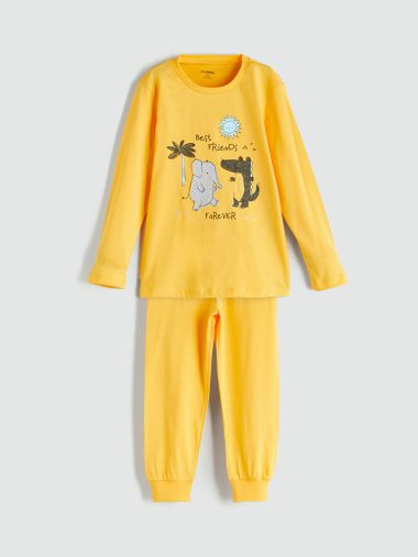 ست پیژامه پسرانه ال سی  وایکیکی اورجینال |  LCW Kids