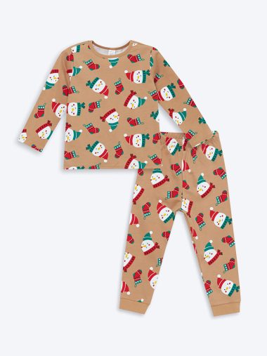 ست پیژامه نوزاد پسر ال سی  وایکیکی اورجینال |  LCW Kids