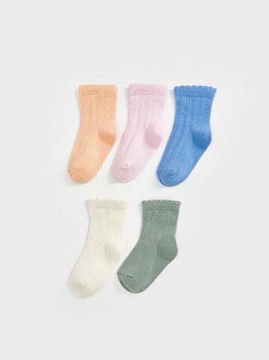 جوراب نوزاد دختر ال سی وایکیکی اورجینال |  LCW baby