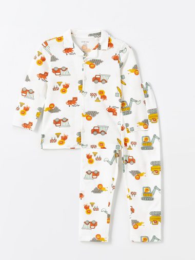 ست پیژامه نوزاد پسر ال سی وایکیکی اورجینال |  LCW baby