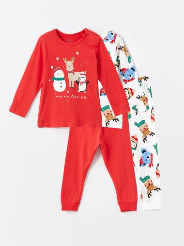 ست پیژامه نوزاد پسر ال سی وایکیکی اورجینال |  LCW baby