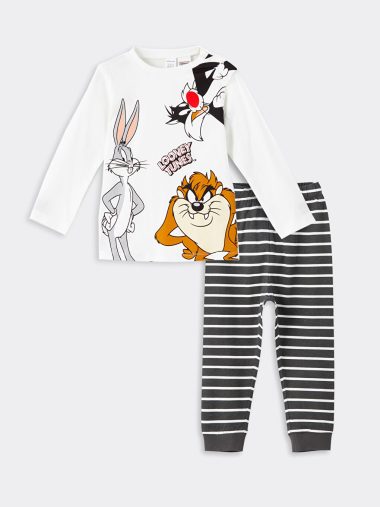 ست پیژامه نوزاد پسر ال سی وایکیکی اورجینال |  LCW baby