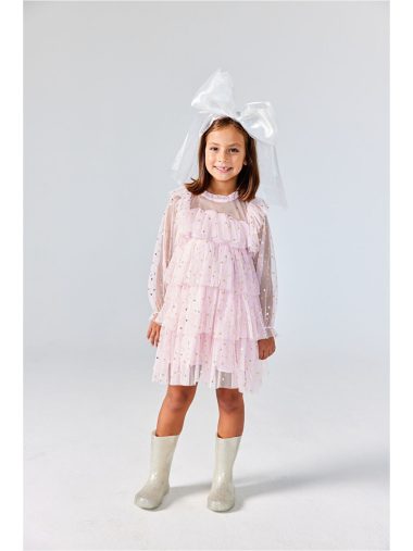 پیراهن بلند نوزاد دختر مابل اورجینال |  Le Mabelle