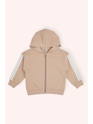 سویشرت زیپ دار نوزاد دختر پانچو اورجینال |  پانچو