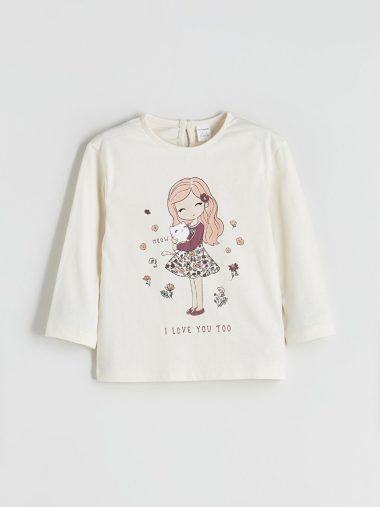 تی شرت دخترانه ال سی  وایکیکی اورجینال |  LCW Kids