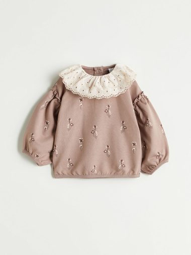 سویشرت نوزاد دختر ال سی وایکیکی اورجینال |  LCW baby