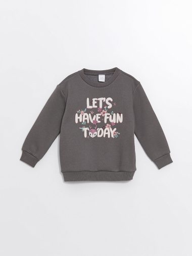 سویشرت نوزاد دختر ال سی وایکیکی اورجینال |  LCW ECO