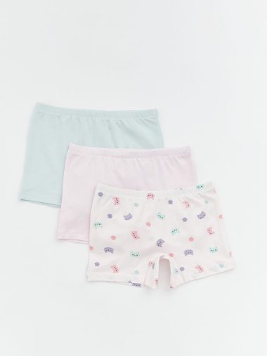 شورت باکسر نوزاد دختر ال سی  وایکیکی اورجینال |  LCW Kids