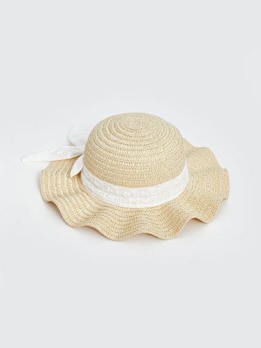 کلاه حصیری نوزاد دختر ال سی وایکیکی اورجینال |  LCW baby