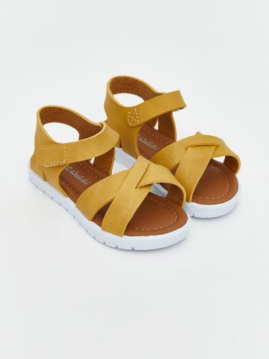 صندل نوزاد دختر ال سی وایکیکی اورجینال |  LCW STEPS