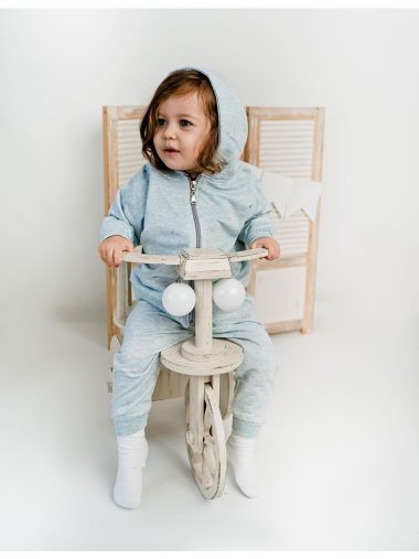 سویشرت زیپ دار نوزاد دختر میا بیبی اورجینال |  Miababy