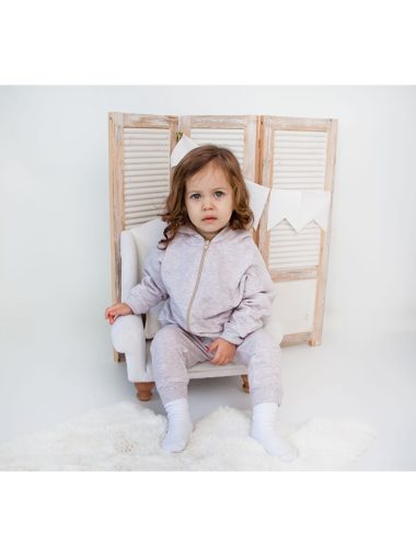 سویشرت زیپ دار نوزاد دختر میا بیبی اورجینال |  Miababy