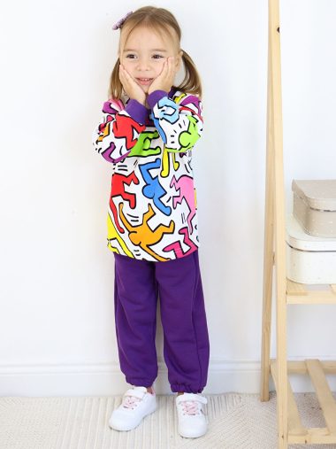 ست لباس ورزشی نوزاد دختر لوجی بیبی اورجینال |  Luggi Baby