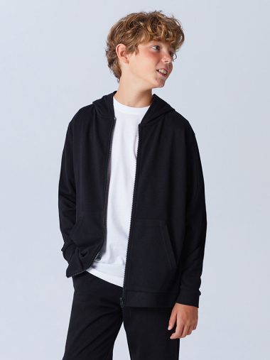 سویشرت زیپ دار پسرانه ال سی  وایکیکی اورجینال | W50276Z4 LCW Kids