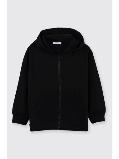 سویشرت زیپ دار پسرانه پانچو اورجینال | S000421772 پانچو