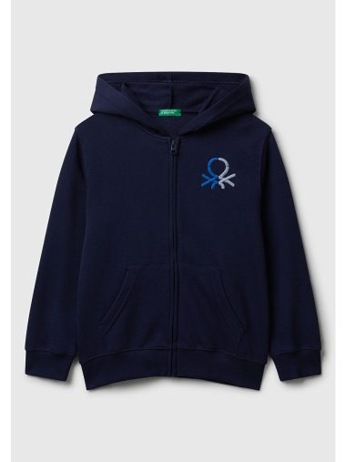 سویشرت زیپ دار پسرانه بنتتون اورجینال | S000434951 United Colors Of Benetton