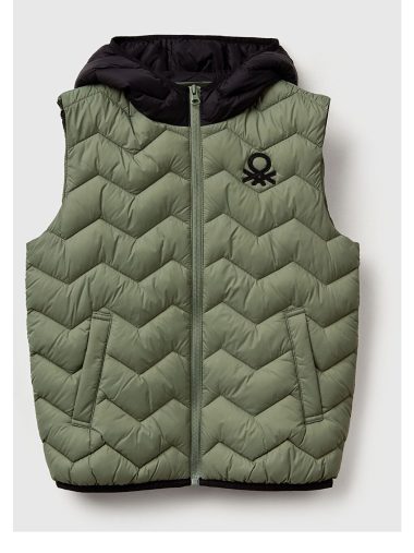 جلیقه پافر پسرانه بنتتون اورجینال | S000434910 United Colors Of Benetton