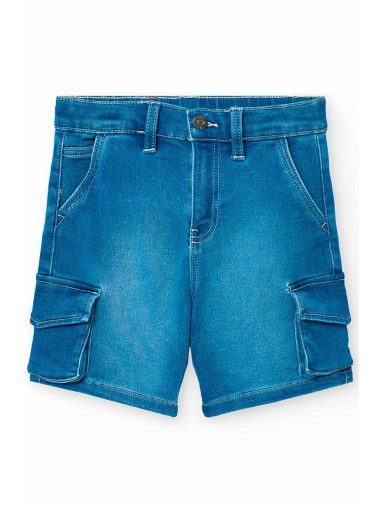 شورت جین پسرانه بوبولی اورجینال | S000428696 Boboli