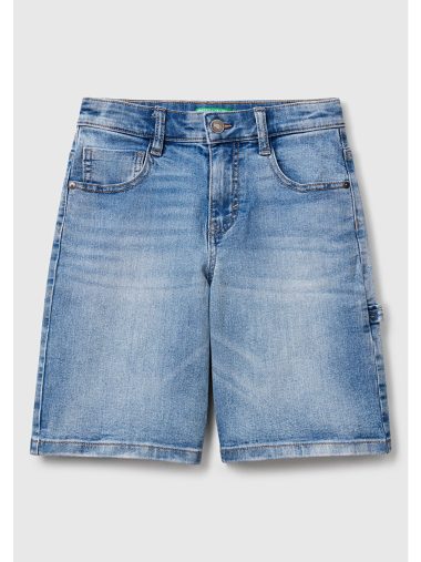 شورت جین پسرانه بنتتون اورجینال | S000364297 United Colors Of Benetton