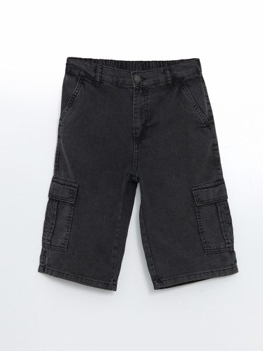 شورت جین پسرانه ال سی  وایکیکی اورجینال | S5BE94Z4 LCW Kids