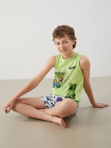 ست مایو پسرانه ال سی  وایکیکی اورجینال | S5S651Z4 LCW Kids