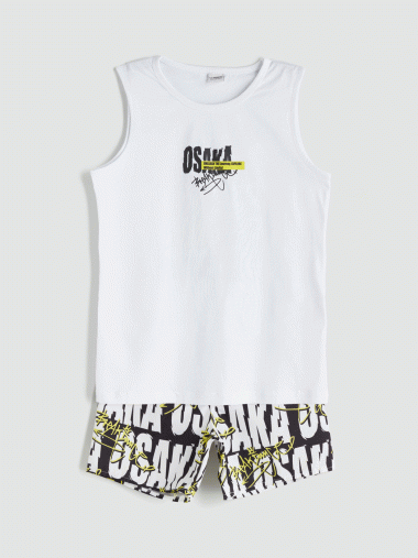 ست مایو پسرانه ال سی  وایکیکی اورجینال | S5OJ61Z4 LCW Kids