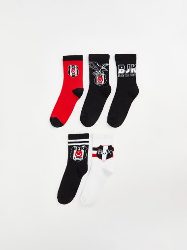 جوراب پسرانه ال سی  وایکیکی اورجینال | W50383Z4 LCW Kids