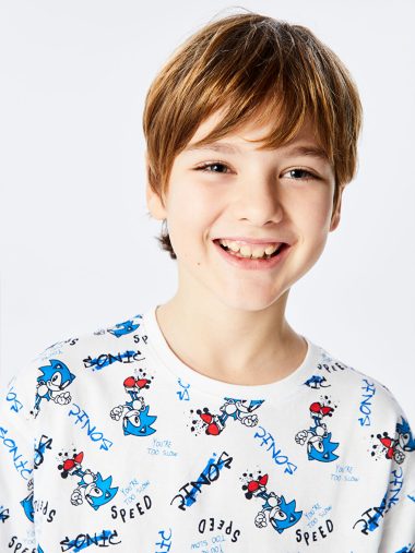 ست پیژامه و شور پسرانه ال سی  وایکیکی اورجینال | S54518Z4 LCW Kids