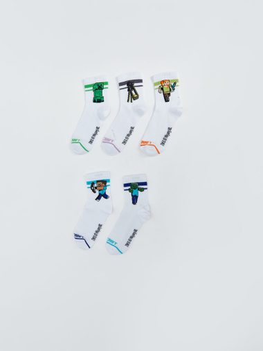 جوراب پسرانه ال سی  وایکیکی اورجینال | W57172Z4 LCW Kids