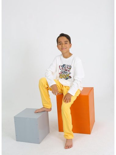 ست پیژامه پسرانه لوجی بیبی اورجینال | S000232446 Luggi Baby