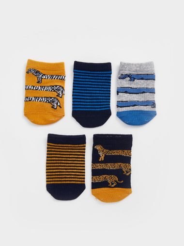 جوراب پاتیک پسرانه ال سی  وایکیکی اورجینال | W45237Z4 LCW Kids