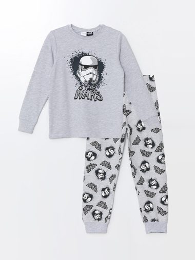 ست پیژامه پسرانه ال سی  وایکیکی اورجینال | W49113Z4 LCW Kids