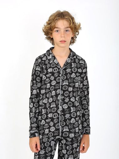 ست پیژامه پسرانه ویتمو اورجینال | S000332872 Vitmo