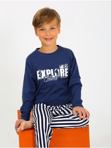 ست پیژامه پسرانه ویتمو اورجینال | S000388325 Vitmo