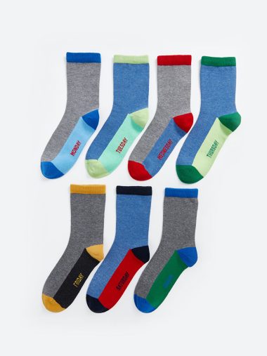 جوراب پسرانه ال سی  وایکیکی اورجینال | W45229Z4 LCW Kids