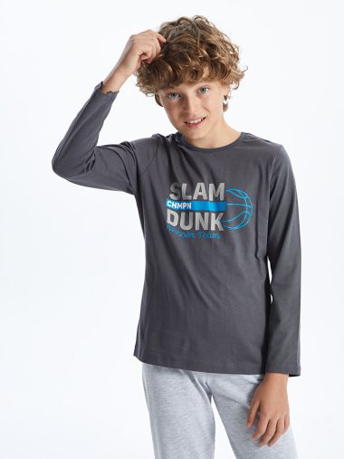 ست پیژامه پسرانه ال سی  وایکیکی اورجینال | W4L349Z4 LCW Kids