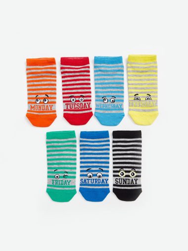 جوراب پاتیک پسرانه ال سی  وایکیکی اورجینال | W45336Z4 LCW Kids