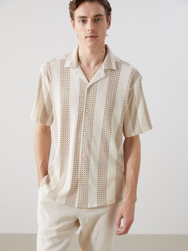 پیراهن مردانه ال سی وایکیکی اورجینال | S5G263Z8 LCW Vision