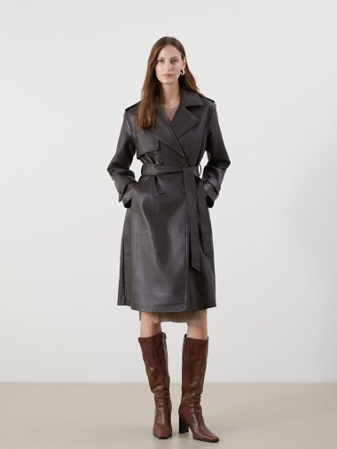 ترنچ کت زنانه ال سی وایکیکی اورجینال | W5GJ83Z8 LCWAIKIKI Classic