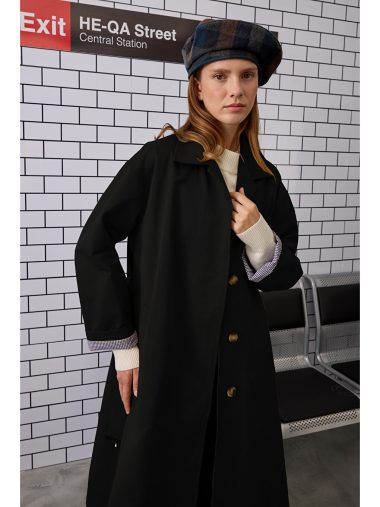 ترنچ کت زنانه HE-QA اورجینال | S000448658 HE-QA