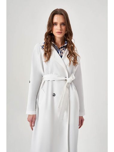 ترنچ کت زنانه میزاله اورجینال | S000049727 Mizalle