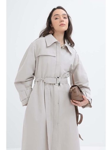 ترنچ کت زنانه آل دی اورجینال | S000361807 ALL DAY