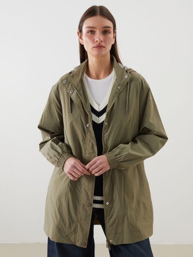 بارانی زنانه ال سی وایکیکی اورجینال | W51540Z8 LCW Modest