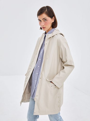 بارانی زنانه ال سی وایکیکی اورجینال | W51794Z8 LCW Modest