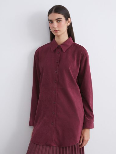 پیراهن تونیک زنانه ال سی وایکیکی اورجینال | W5JN20Z8 LCW Modest