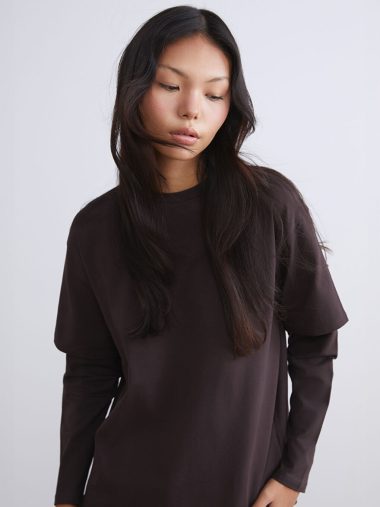 تی شرت زنانه ال سی وایکیکی اورجینال | W5K353Z8 LCW Modest