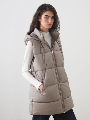 جلیقه پافر زنانه ال سی وایکیکی اورجینال | W59875Z8 LCW Modest