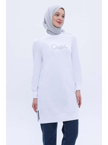 سویشرت تونیک زنانه آل دی اورجینال | S000336858 ALL DAY